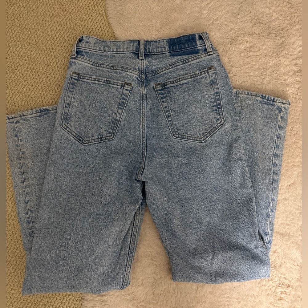 Abercrombie & Fitch 90’s criss cross ultra high rise jeans - Picture 3 of 3